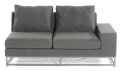 Outdoor-Polstercouch-Anbaumodul rechts