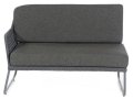 gepolsterte Outdoor-Eckcouch
