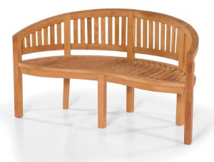 witterungsbeständige Gartenbank 2-sitzer