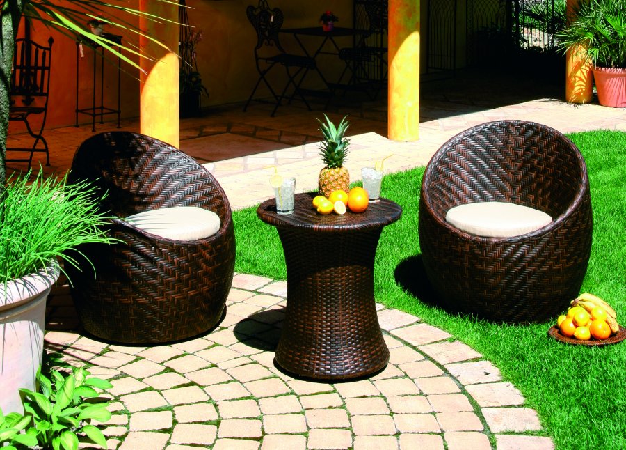 hochwertige Garten Lounge Rattanmöbel