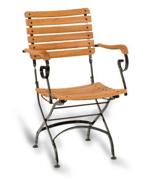 stabiler Garten-Klappstuhl