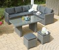 Ecksofa-Outdoor-Sitzgruppe