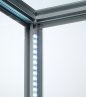 Shopvitrine mit schattenfreier LED-Beleuchtung