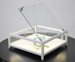 beleuchteter Vitrinen-Schmuckkasten