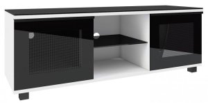  TV-Sideboard Edellack weiß