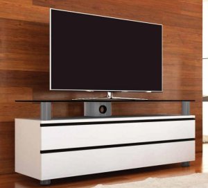  weißes TV-Sideboard 