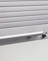 robuster Aktenschrank 2 Meter hoch mit hochwertiger Rollladentür abschließbar