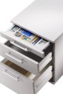Hängeregister-Rollcontainer mit Melaminharz-Beschichtung