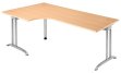 moderner Schreibtisch Buche-Dekor