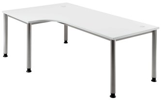 höhenverstellbarer Winkelschreibtisch