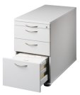 abschließbarer Hängeregister-Untertischcontainer