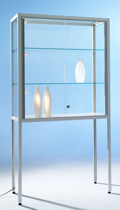 abschlie&szlig;bare Schrankvitrine