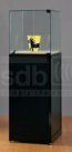Sockelvitrine mit abschließbarem Stauraum