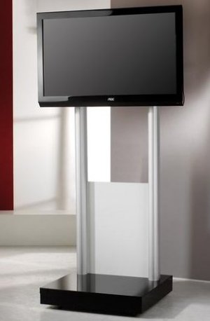 Standfuß für Flachbildschirme mit schwenkbarer Flatscreenhalterung