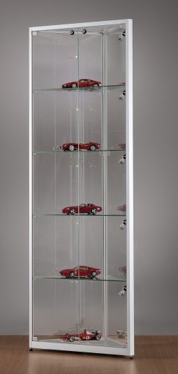 Eckvitrine bruchfeste rundum Verglasung