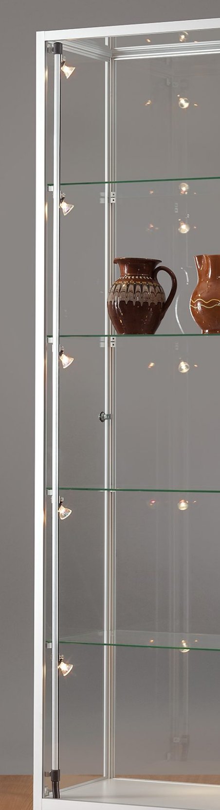Vitrine mit LED-Beleuchtung