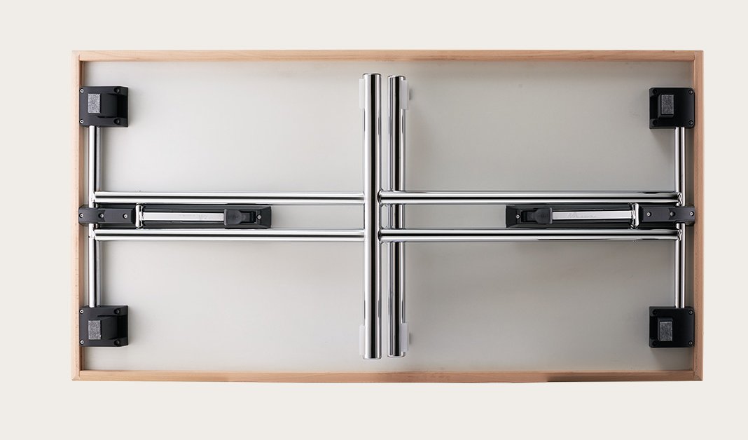 stapelbarer einklappbarer Smeniartisch massive