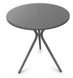 Outdoor-Bistrotisch anthrazit