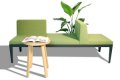 Wartezimmer-Polsterbank
