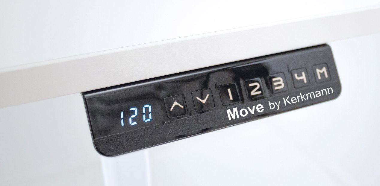 Empfangstheke 4 speicherbaren Tischhöhen