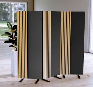 moderne Büro-Trennwand 
geräuschabsorbierend