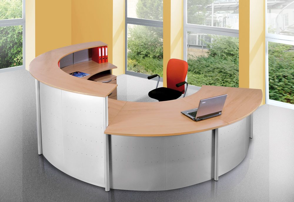 robuste und preiswerte Büro-Empfangstheke