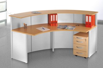 moderne Büro-Empfangstheke