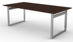hochwertiger 6 Personen Besprechungstisch 200 x 100 cm