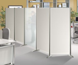 beweglicher Büro-Raumteiler geräuchabsorbierend