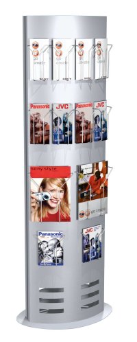 Werbesäule für Prospekte und Plakate