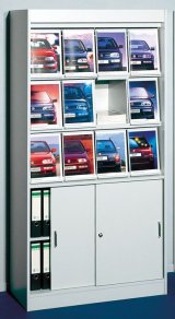 Katalogschrank für Autohäuser