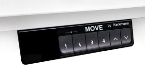 Sitz- / Stehschreibtisch Oxford speicherbare Tischhöhen