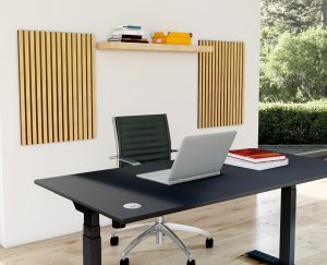 Akustik-Wandpaneele schallabsorbierend stilvolle Wandverkleidung un Verbesserung Raumakustik