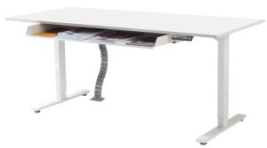 Sitz-Stehschreibtisch Arbeitshöhe bis 120 cm stufenlos einstellbar programmierbar