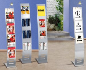 stabiler Infoständer und Prospektständer