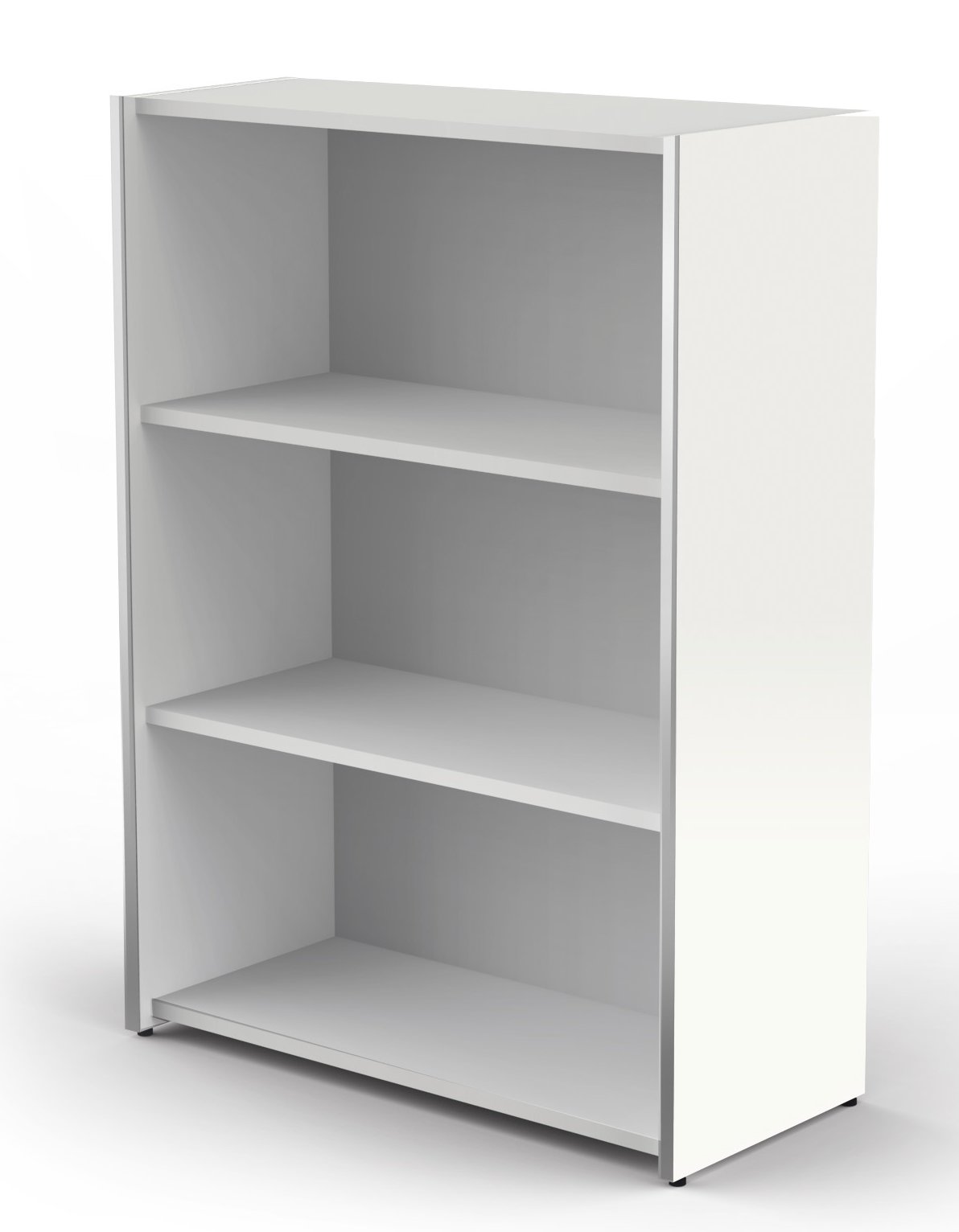 Büroregalschrank robust mit abschließbaren Holztüren