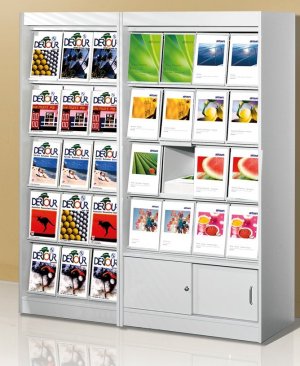Katalog-Klappfächerschrank