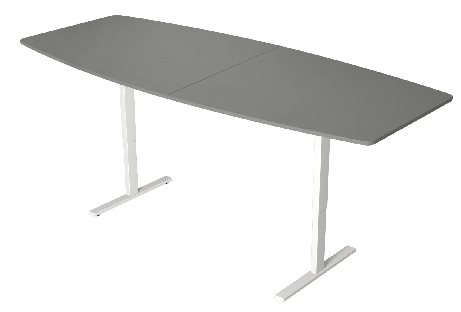 höhenverstellbarer Sitz- und Stehbesprechungstisch Breite x Tiefe = 250 x 100 cm