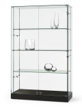 rahmenlose Schrankvitrine