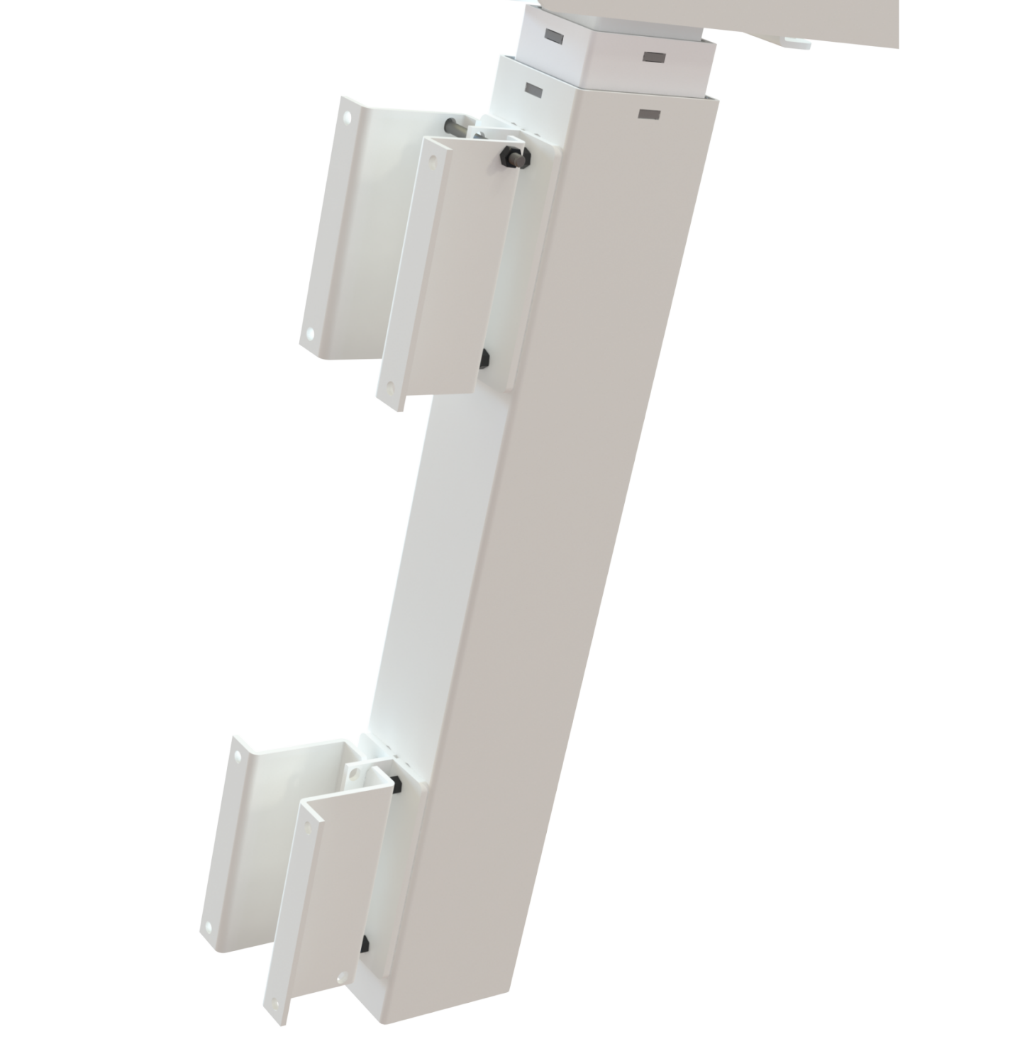 massiver Wandschreibtisch höhenverstellbar