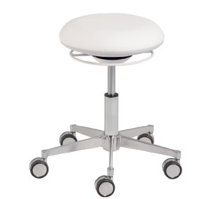 bequemer Arbeitsdrehhocker desinfizierbar Sitzhöhe bis 55 cm Ringauslöser
