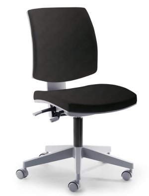 Schreibtischstuhl bis 150 kg belastbar atmungsaktiver Sitzbezug