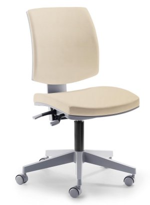 Schreibtischstuhl 150 kg beigefarbenen und strapazierfähigen Sitzbezug