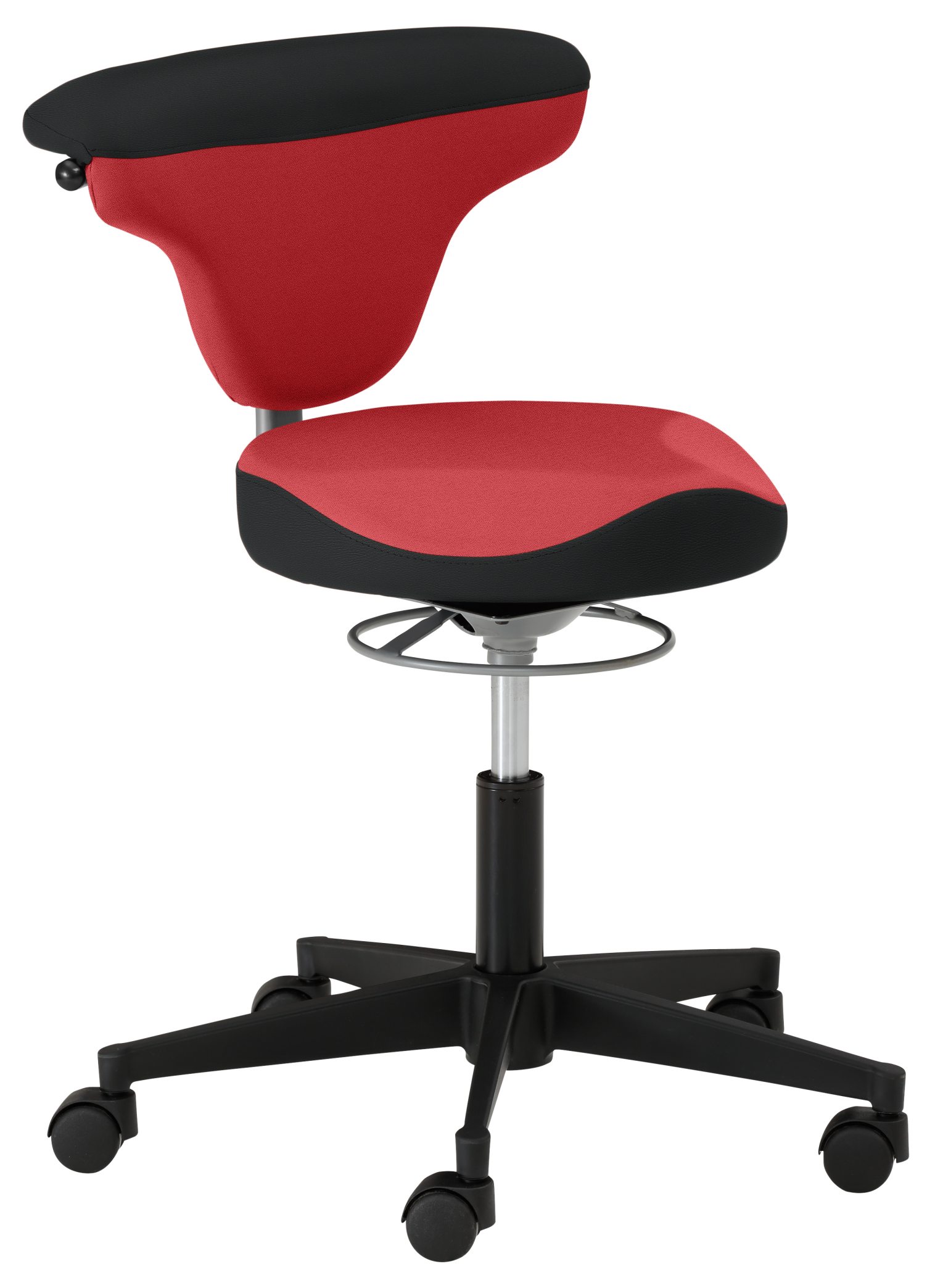 Schreibtischstuhl Kinder Erwachsene, ergonomisch geformt Polstersitz robuster Schreibtischstuhl für Kinder und Erwachsene, ergonomisch geformt Polstersitz