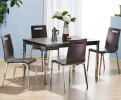 Design-Esstischstuhl furniert mit Ahornholz 