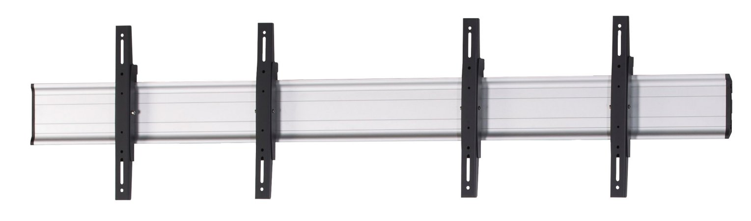 Display-Wandhalterung für 2 Flachbildschirme nebeneinander
