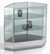 individuell konfigurierbare Ladentheke mit Eckvitrine