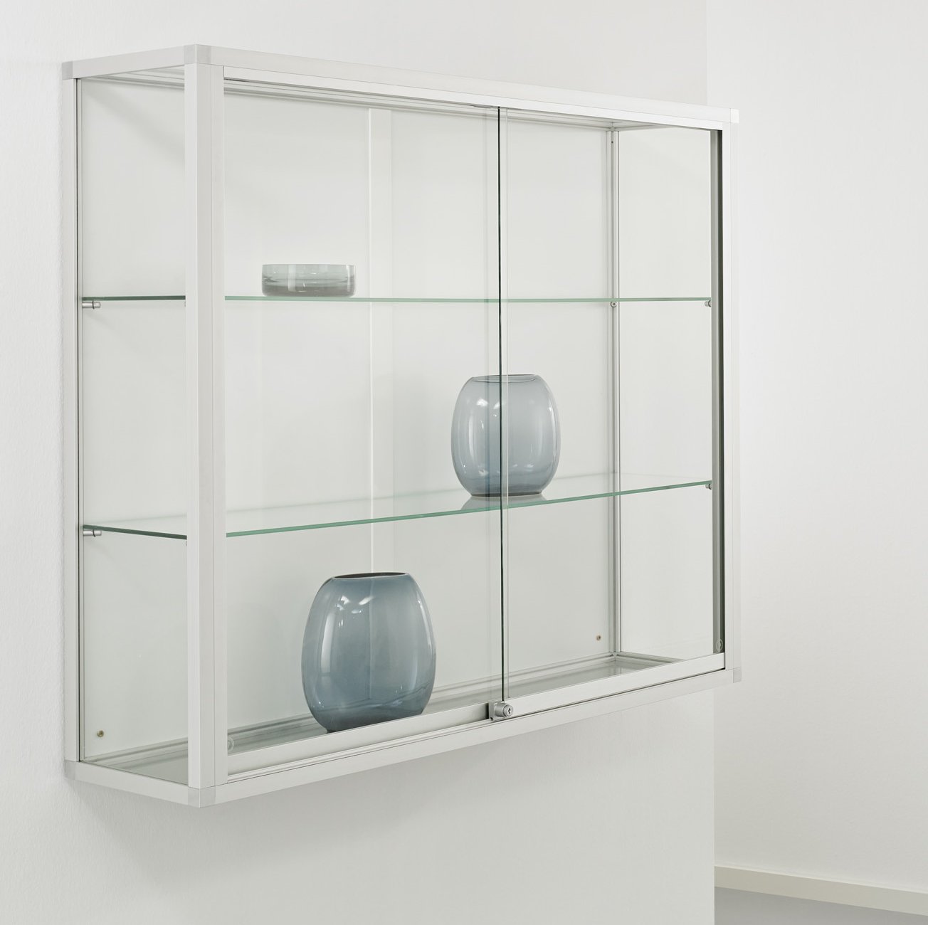 schwer-entflammbare Brandschutz-Wandvitrine