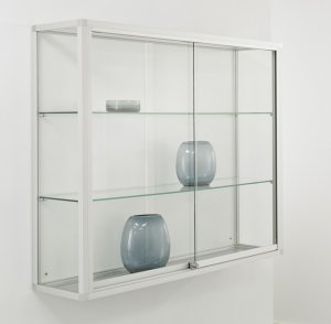 abschließbare Brandschutz-Wandvitrine Sicherheitsglas