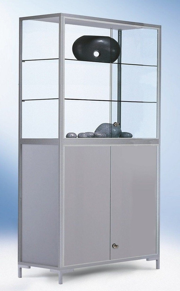 Staufach-Schrankvitrine abschließbar